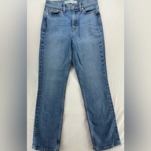 AYR Jeans 25 Womens The Yes Yes Yes High Rise Straight Denim